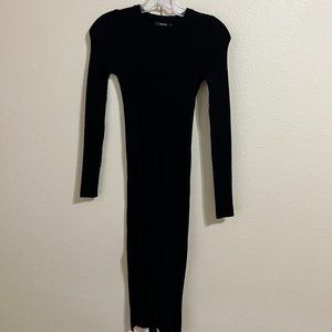 Black Sweater Dress! Very Sexy!!